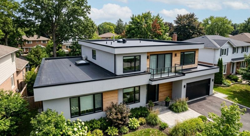 TPO Roof Construction in Alexandria, VA