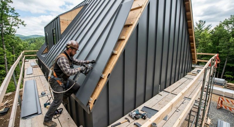 Metal Barn Siding Installation in Fairfield County, CT