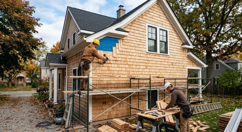 Wood Shake Siding Installation in Norwalk, CT